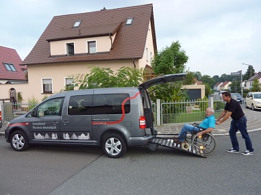 Fahrdienst für Menschen mit Behinderung